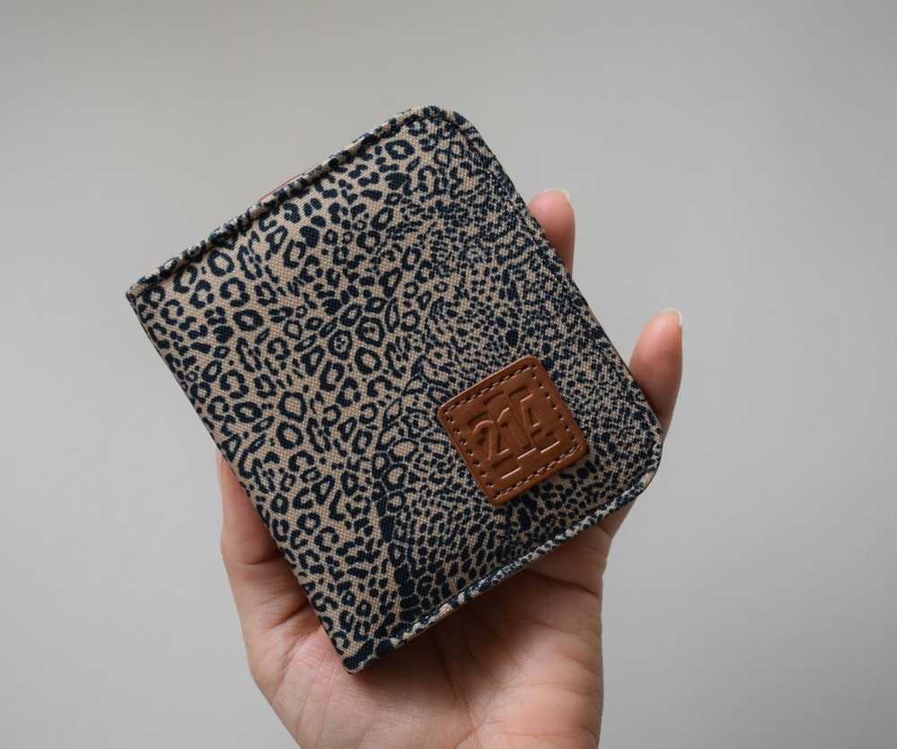 Minibilletera print jaguar